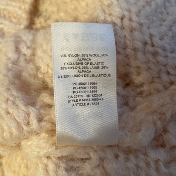 Wilfred Alpaca Wool Crop Sweater Sz S - Picture 6 of 6